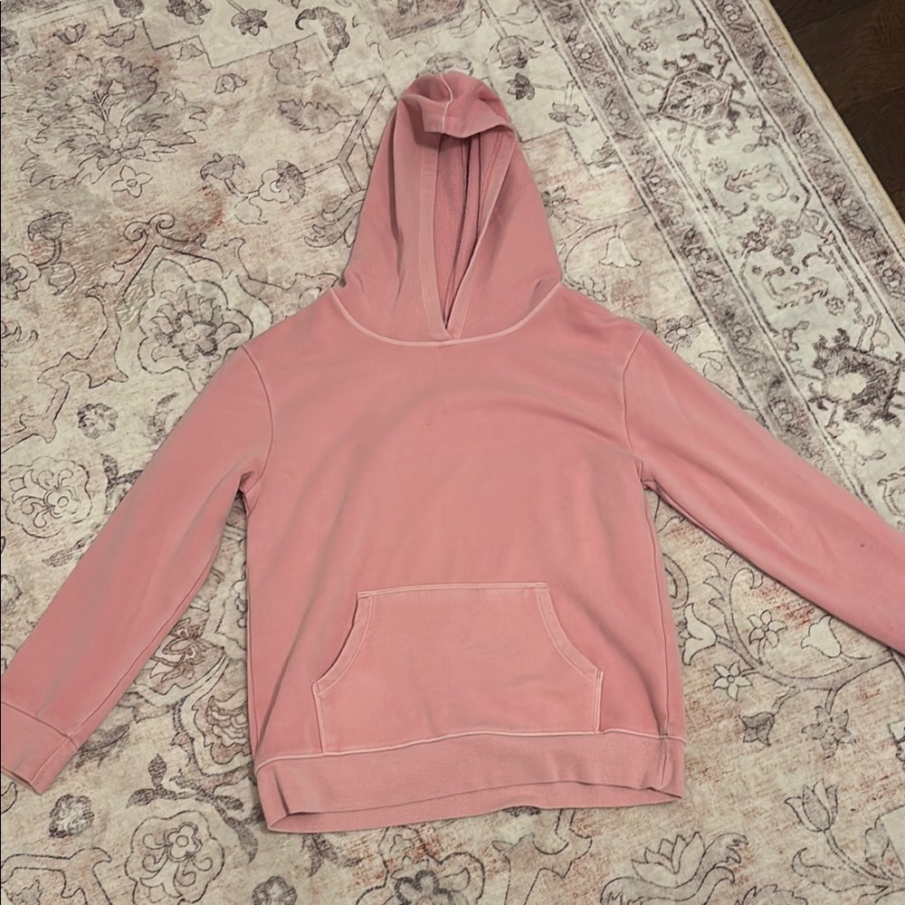 Pink Hooded Sweatshirt